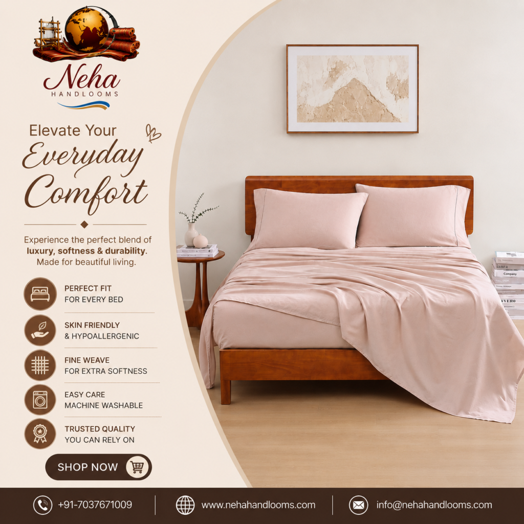 choose a reliable cotton bedsheet manufacturer in india.
